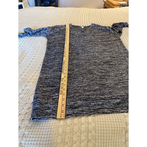 Daily Ritual Lightweight Knit Dress Plus Size XL Black White Raglan Sleeves - Picture 9 of 9